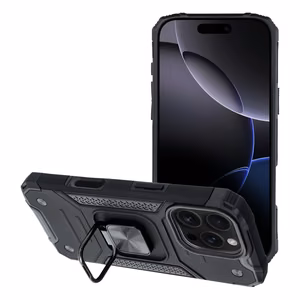 NITRO dėklas telefonui IPHONE 16 Pro juodas