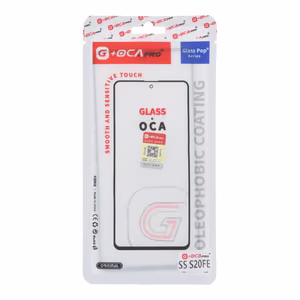 LCD stikliukas G+OCA Pro Samsung S20 FE G780 / S20 FE 5G G781 su OCA