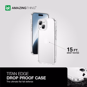 Amazing Thing Titan Edge dėklas 15FT IP156.7TECL Iphone 15 Plus skaidrus