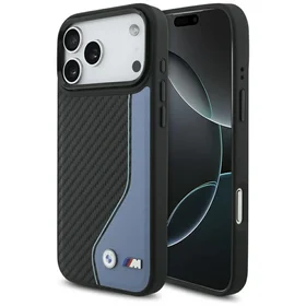BMW M Carbon Logo Magnetinis dėklas telefonui iPhone 17 Pro Max - mėlynas
