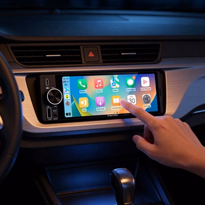 Kruger&Matz KM2016 1DIN CarPlay/AndroidAuto automobilio radijas