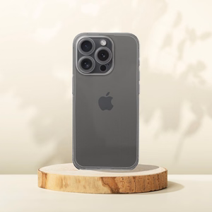 Permatomas 1,5 mm GRID dėklas telefonui IPHONE 15 Plus