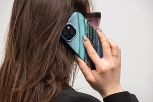FORCELL F-PROTECT Mirage dėklas telefonui suderinamas su MagSafe IPHONE 15 Plus žadeito marmuras