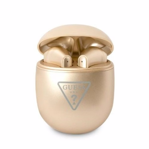 Guess Triangle Logo Bluetooth TWS belaides ausines - auksines