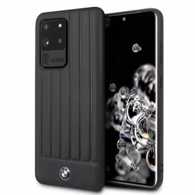 BMW Signature dėklas Samsung Galaxy S20 Ultra - juodas