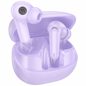 HOCO belaidės ausinės bluetooth TWS EQ23 violetinės