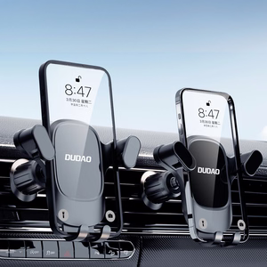 Automobilinis telefono laikiklis Dudao F5PRO (air vent) juodas