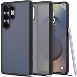 Spigen Ultra Hybrid dėklas telefonui Samsung Galaxy S25 Ultra - juodas