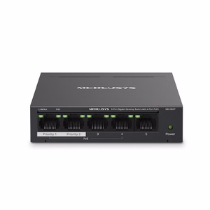 Mercusys 5 prievadų Gigabit stalinis komutatorius su 4 prievadais PoE+
