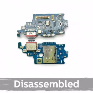 Krovimo lizdas skirtas Samsung G996 S21 Plus su lanksčiąją jungtimi / plata (išimtas iš įrenginio)