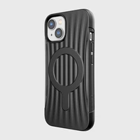 Raptic X-Doria Clutch dėklas iPhone 14 su Magnetine galinė juoda danga