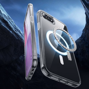 ESR Classic Hybrid Halolock MagSafe iPhone 16e dėklas - skaidrus
