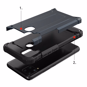 Hybrid Armor dėklas telefonui Realme 10 5G / Realme 9i 5G šarvuotas hibridinis dėklas juodas