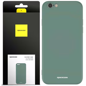 Spacecase silikoninis dėklas iPhone 6/6s tamsiai žalias