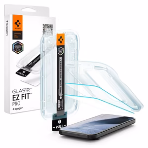 Spigen Glas.tR EZ Fit Pro AC 2-Pack grūdintų apsauginių stiklų komplektas Google Pixel 11 / 11 Pro (2 vnt.)