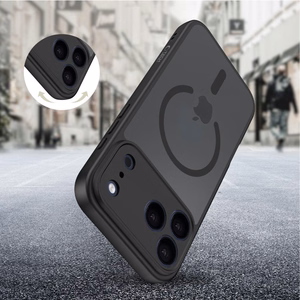 Tech-Protect BasicMag Magnetinis dėklas telefonui iPhone 17 Pro Max - Matinis juodas