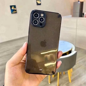 Armor blizgučių dėklas Iphone 12 Pro Max juodas