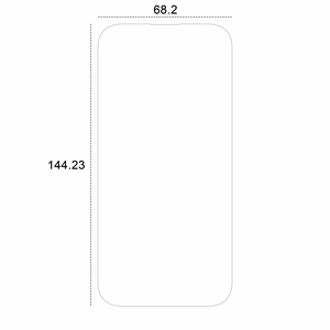 Etteri hibridinis stiklas iPhone 16 6,1"