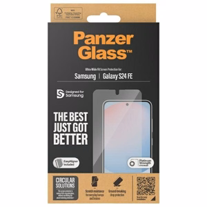 PREMIUM TEMPERED glass screen protector full cover for Samsung Galaxy S24 FE, UWF