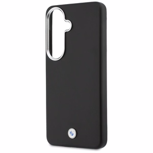 BMW Sign Metal Logo MagSafe dėklas Samsung Galaxy S26+ - juodas