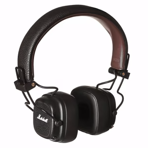 Belaidės ausinės Marshall Major V On-Ear Bluetooth rudos
