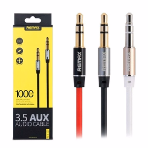 LAIDAS JACK-JACK 3,5mm 1M REMAX baltas