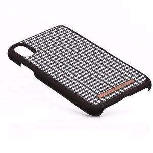 Nordic Elements Saeson Idun Pattern 2 dėklas, skirtas iPhone XR, tamsiai rudas