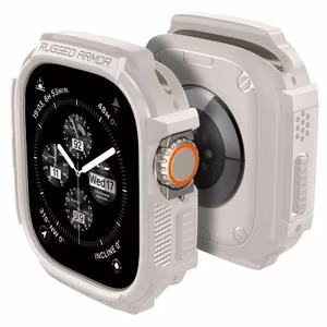 Чехол Spigen Rugged Armor для Apple Watch Ultra 1 / 2 (49 мм) - бежевый