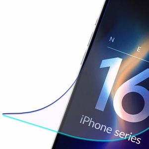 Гибридное стекло 3mk FlexibleGlass для iPhone 16