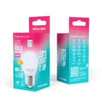 Forever Light LED Bulb E27 G45 4.2W 480lm 4000K class E