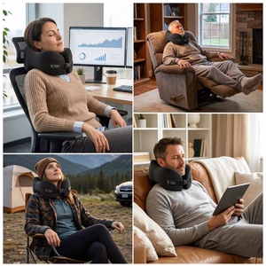 Tech-Protect ComfortRest Travel Pillow - Black