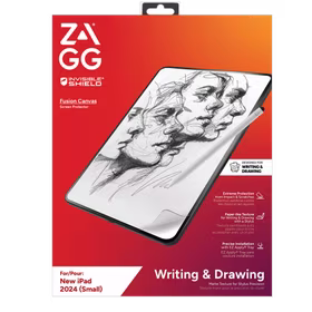 ZAGG InvisibleShield Fusion Canvas antibakterinė apsauginė plėvelė, imituojanti popierių, skirta "iPad Pro 11" 2024