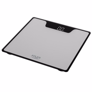 Adler AD 8174S – elektroninės vonios svarstyklės, 180 kg, 100 g, sidabro spalvos