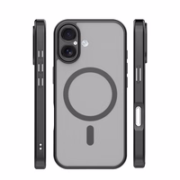 Mag Matt dėklas iPhone 17 6,3'' juodas