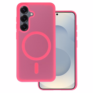 Tel Protect Aura Matte Magsafe Case for Samsung Galaxy S25/S24 hot pink