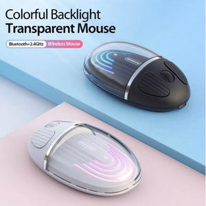 Dux Ducis CM belaidė Bluetooth pelė balta / skaidri
