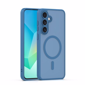 Mag Matt dėklas Samsung Galaxy S26 Plus tamsiai mėlynas