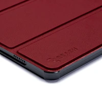 Dėklas Reach Smart Leather Lenovo Tab P11 1st Gen J606 11.0 tamsiai raudonas