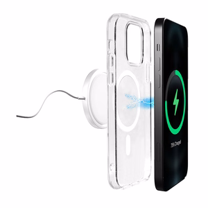 Puro dėklas, skirtas Apple iPhone 14 Plus, su MagSafe, skaidrus