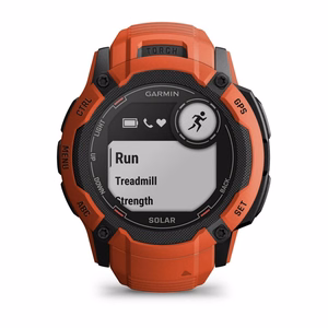 Garmin Instinct 2X Solar 2,79 cm (1.1") MIP 50 mm Skaitmeninis 176 x 176 pikseliai Lietimui jautrus ekranas Raudona GPS (palydovinis)