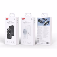 XO išorinė baterija magnetic PR264 20W 10000mAh baltas