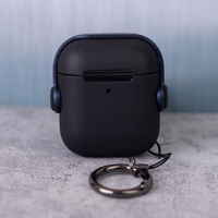 "Airpods" / "Airpods 2" ausinių dėklas tamsiai mėlynas