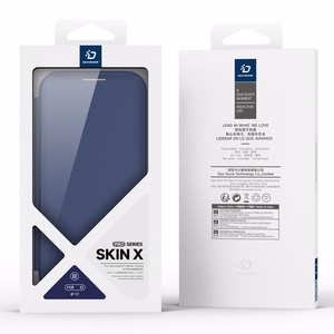 Dux Ducis Skin X Pro Dėklas iPhone 17 Air su MagSafe ir pinigine - Mėlynas