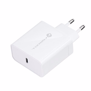 Įkroviklis Forcell (1xUSB-C 3A 45W) baltas