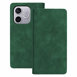Smart Suede dėklas, skirtas Honor 600 lite, žalias
