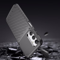 Thunder Case dėklas Samsung Galaxy A24 4G silikoninis šarvuotas dėklas juodas