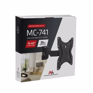 Maclean MC-741 televizoriaus laikiklis 106,7 cm (42") Juoda