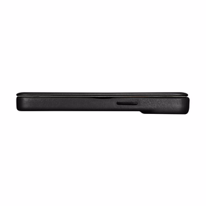 iCarer CE Premium odinis folio dėklas iPhone 14 Plus su MagSafe magnetiniu flipu - juodas