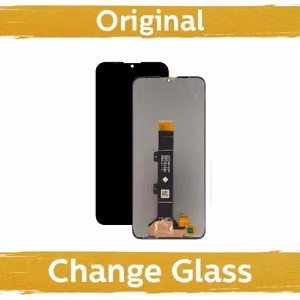 Ekranas skirtas Motorola E20 / XT2155 / juodas (Atnaujintas: China)