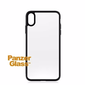 PanzerGlass ClearCase iPhone Xs Max juodas/juodas